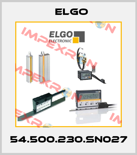 54.500.230.SN027 Elgo