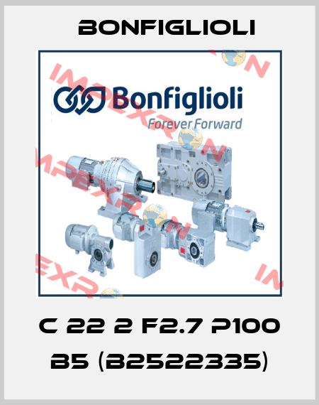 C 22 2 F2.7 P100 B5 (B2522335) Bonfiglioli