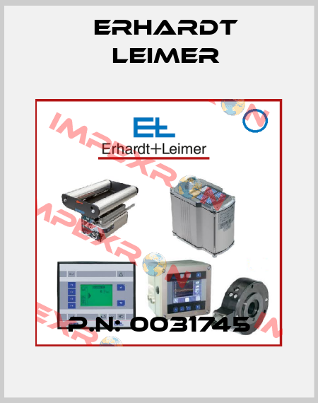 P.N: 0031745 Erhardt Leimer