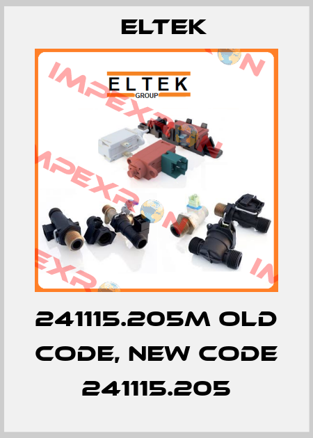 241115.205M old code, new code 241115.205 Eltek