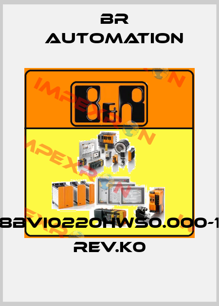 8BVI0220HWS0.000-1 REV.K0 Br Automation