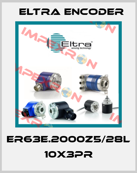 ER63E.2000Z5/28L 10X3PR Eltra Encoder