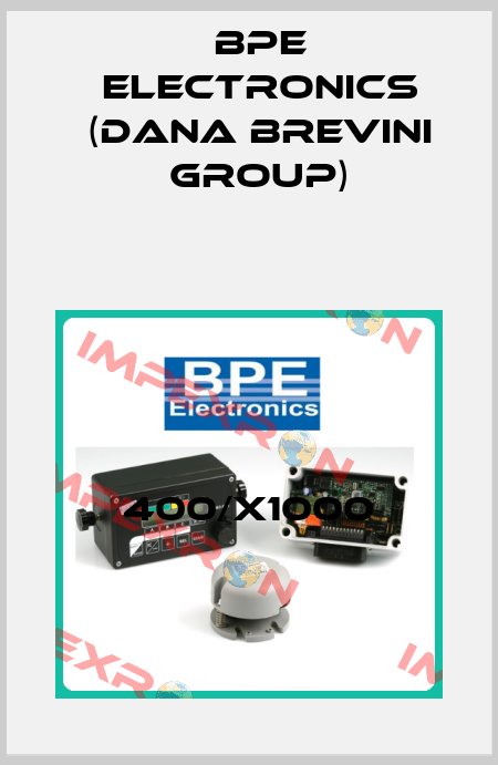 400/X1000 BPE Electronics (Dana Brevini Group)