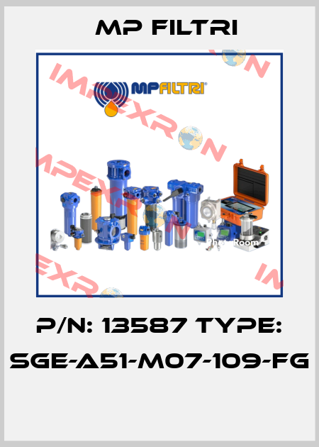 P/N: 13587 Type: SGE-A51-M07-109-FG  MP Filtri