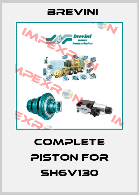 COMPLETE PISTON for SH6V130 Brevini
