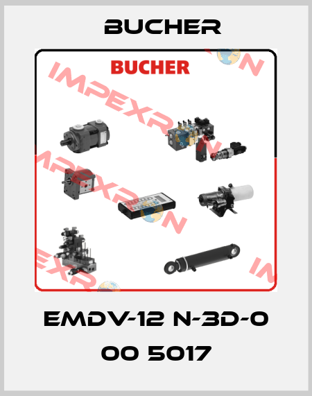 EMDV-12 N-3D-0 00 5017 Bucher