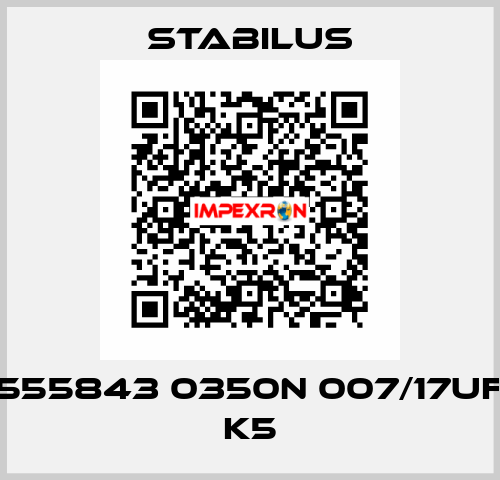 555843 0350N 007/17UF K5 Stabilus