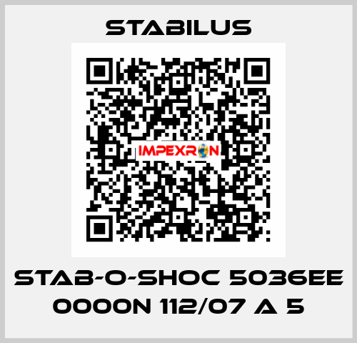 STAB-O-SHOC 5036EE 0000N 112/07 A 5 Stabilus