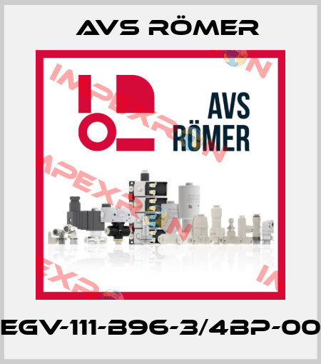 EGV-111-B96-3/4BP-00 Avs Römer