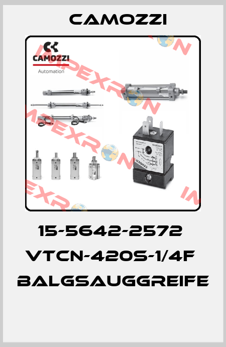 15-5642-2572  VTCN-420S-1/4F  BALGSAUGGREIFE  Camozzi