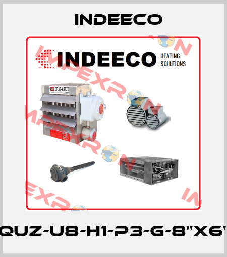 QUZ-U8-H1-P3-G-8"x6" Indeeco