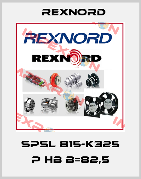 SPSL 815-K325 P HB B=82,5 Rexnord
