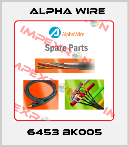 6453 BK005 Alpha Wire