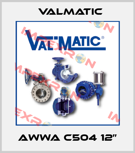 AWWA C504 12” Valmatic