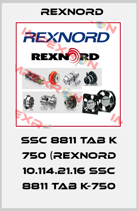 SSC 8811 TAB K 750 (REXNORD 10.114.21.16 SSC 8811 TAB K-750 Rexnord