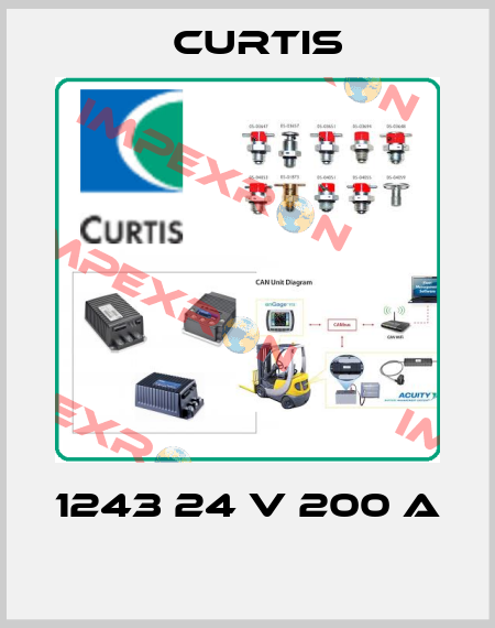 1243 24 V 200 A  Curtis