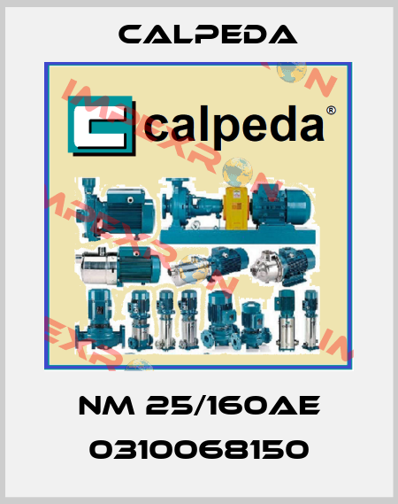 NM 25/160AE 0310068150 Calpeda