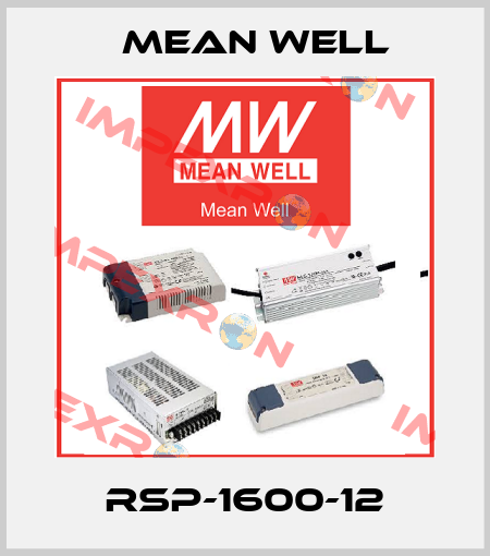 RSP-1600-12 Mean Well