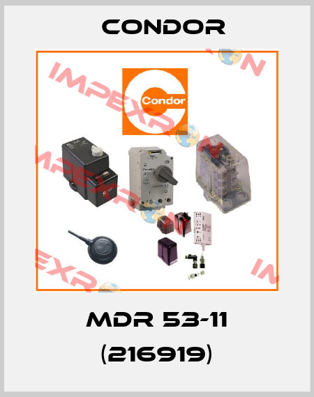 MDR 53-11 (216919) Condor