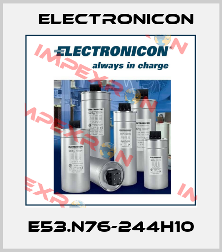 E53.N76-244H10 Electronicon