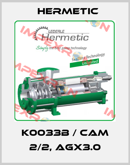 K0033B / CAM 2/2, AGX3.0 Hermetic