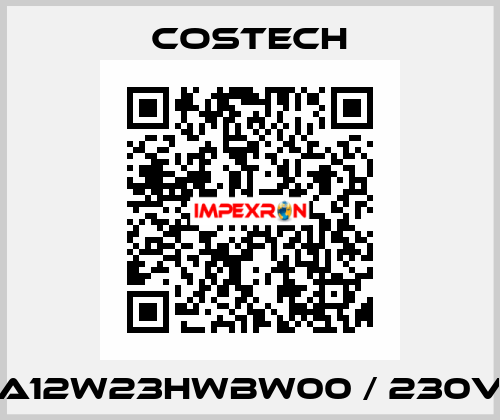 A12W23HWBW00 / 230V Costech