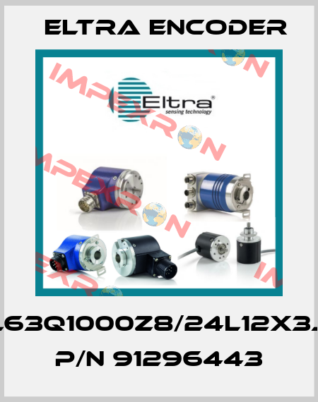 EL63Q1000Z8/24L12X3JR P/N 91296443 Eltra Encoder