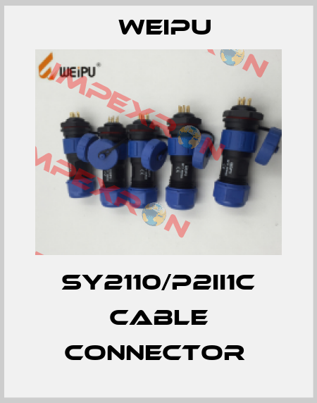 SY2110/P2II1C CABLE CONNECTOR  Weipu