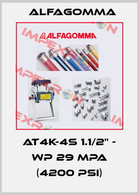 AT4K-4S 1.1/2" - WP 29 MPa (4200 PSI) Alfagomma