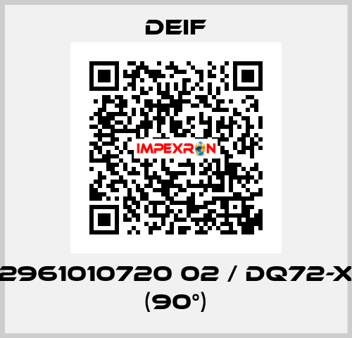 2961010720 02 / DQ72-x (90°) Deif