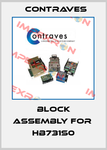 block assembly for  HB731S0 Contraves