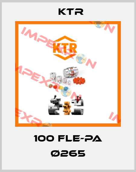 100 FLE-PA Ø265 KTR