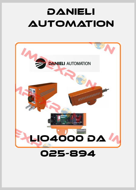 LIO4000 DA 025-894 DANIELI AUTOMATION