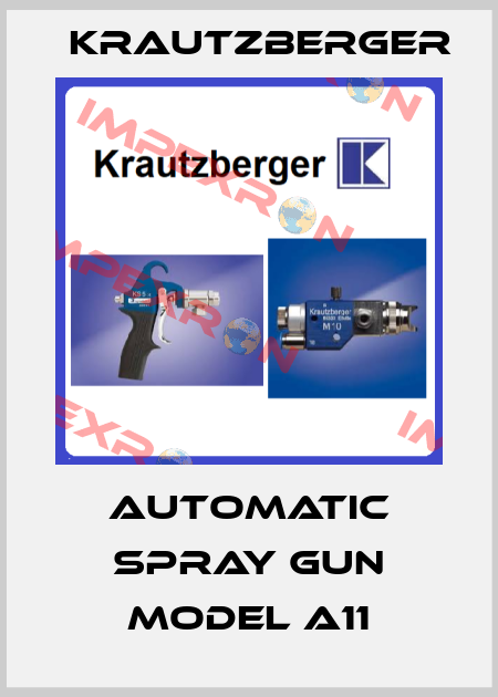 Automatic spray gun Model A11 Krautzberger