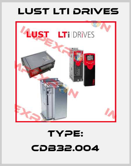 Type: CDB32.004 LUST LTI Drives