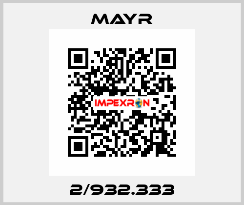 2/932.333 Mayr