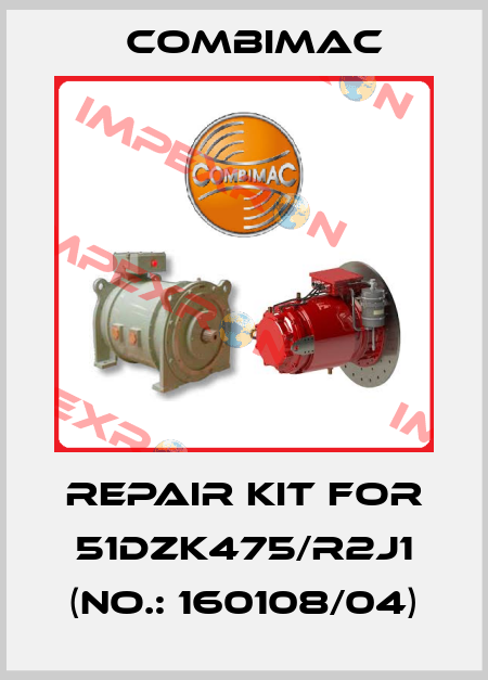 repair kit for 51DZK475/R2J1 (No.: 160108/04) Combimac
