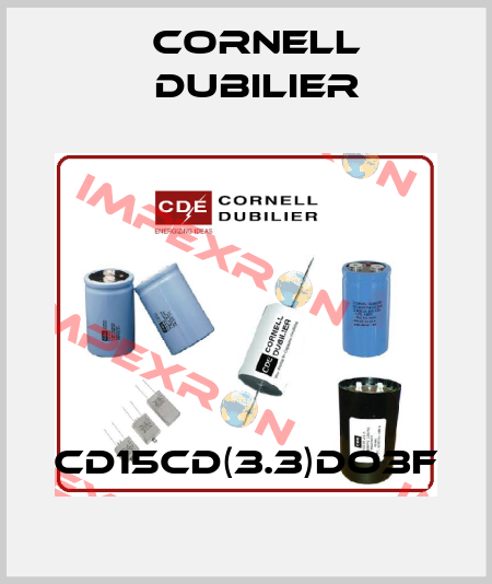 CD15CD(3.3)DO3F Cornell Dubilier