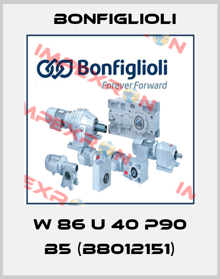 W 86 U 40 P90 B5 (B8012151) Bonfiglioli