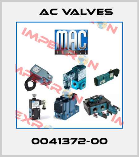 0041372-00 МAC Valves