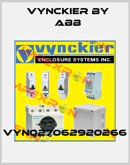 VYN027062920266 Vynckier by ABB