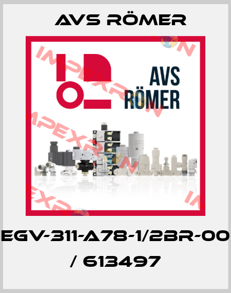 EGV-311-A78-1/2BR-00 / 613497 Avs Römer