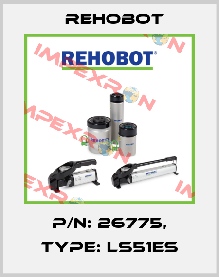 p/n: 26775, Type: LS51ES Rehobot