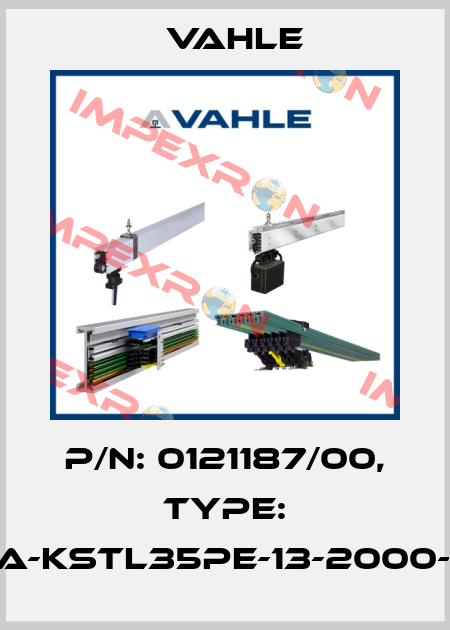 P/n: 0121187/00, Type: SA-KSTL35PE-13-2000-V Vahle