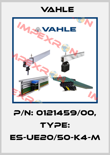P/n: 0121459/00, Type: ES-UE20/50-K4-M Vahle