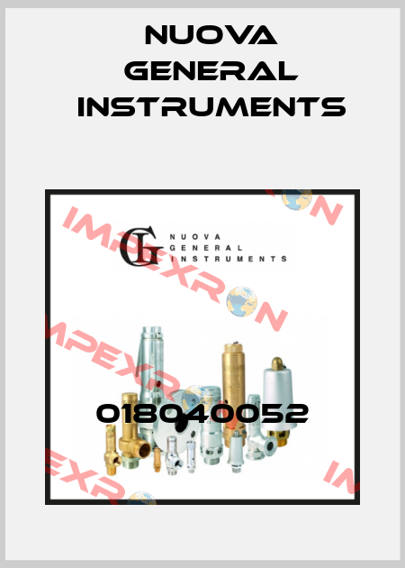 018040052 Nuova General Instruments