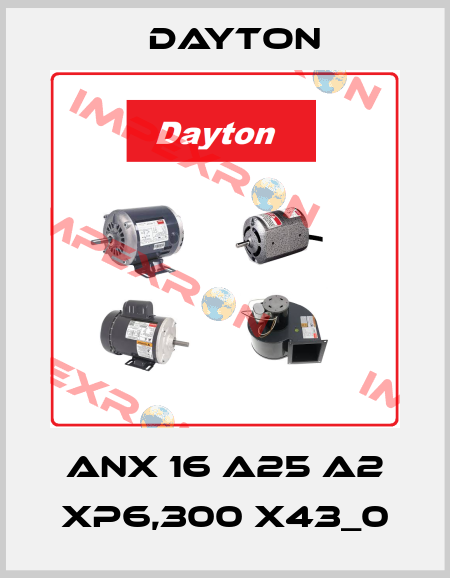 ANX 16 A25 A2 XP6,300 X43_0 DAYTON