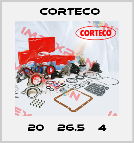 20 х 26.5 х 4 Corteco