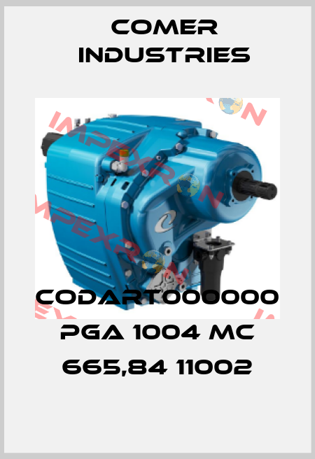 CODART000000  PGA 1004 MC 665,84 11002 Comer Industries