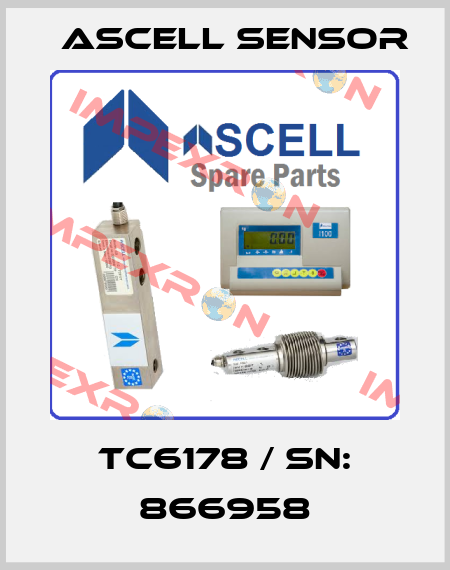 TC6178 / Sn: 866958 Ascell Sensor